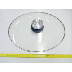 BSC420/12 GLASS LID WITH KNOB COMPLETE