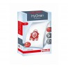 9917710  HyClean 3D Efficiency Dust Bags FJM  4 Pack + 2 Filters